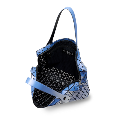 ROW METALLIC Handbag (Light Blue)