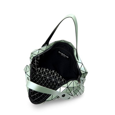 ROW METALLIC Handbag (Light Green)