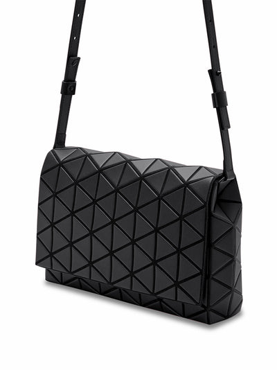 FOSSETTE Shoulder Bag (Large) (Matte Black)