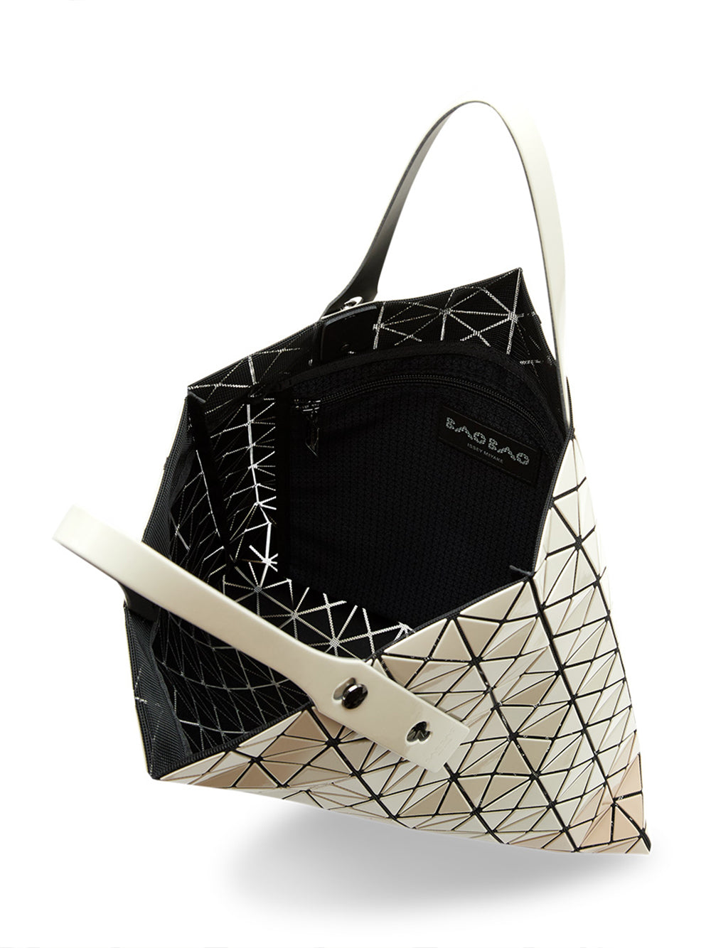 PRISM BI COLOR Tote(10*10) (Light Beige X Beige)