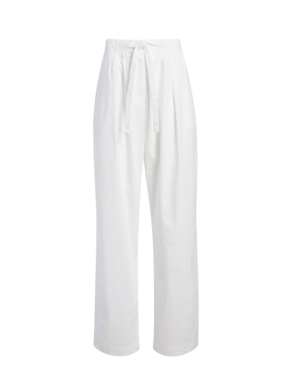 Barrett Pant In Stretch Poplin (White)