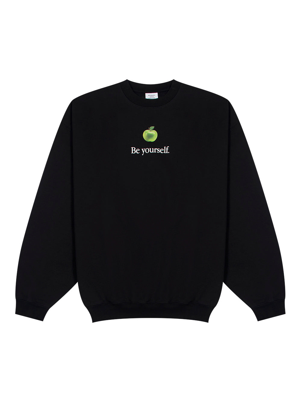 Be Yourself Oversized Sweatshirt (Black)