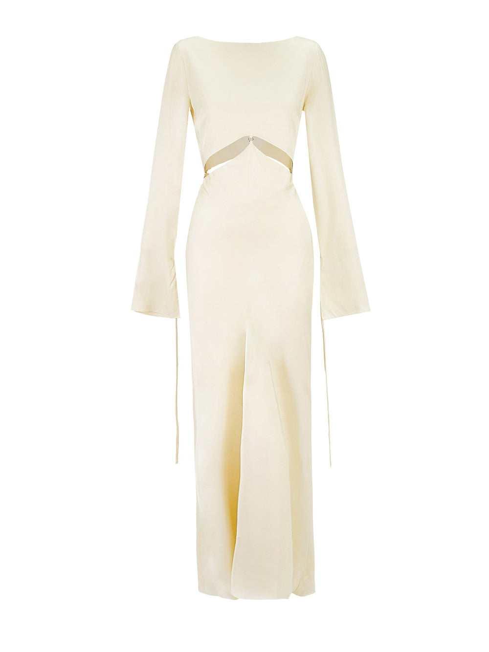 Bec + Bridge Diamond Days Longsleeve Maxi Dress (Ivory)