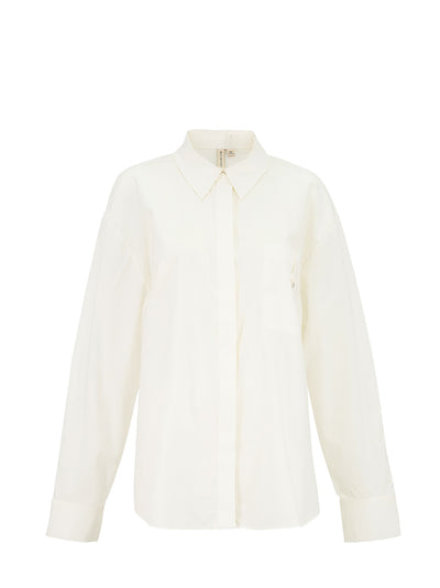 Bec + Bridge Kelziera Open Back Shirt (White)