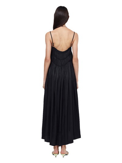 Dali Maxi Shift Dress (Black)