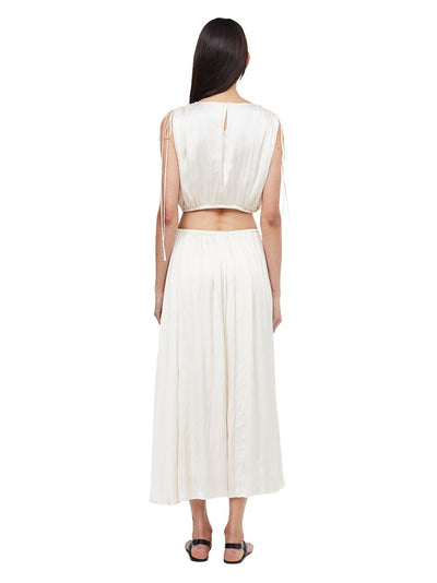 Paradise Maxi Skirt (Ivory)