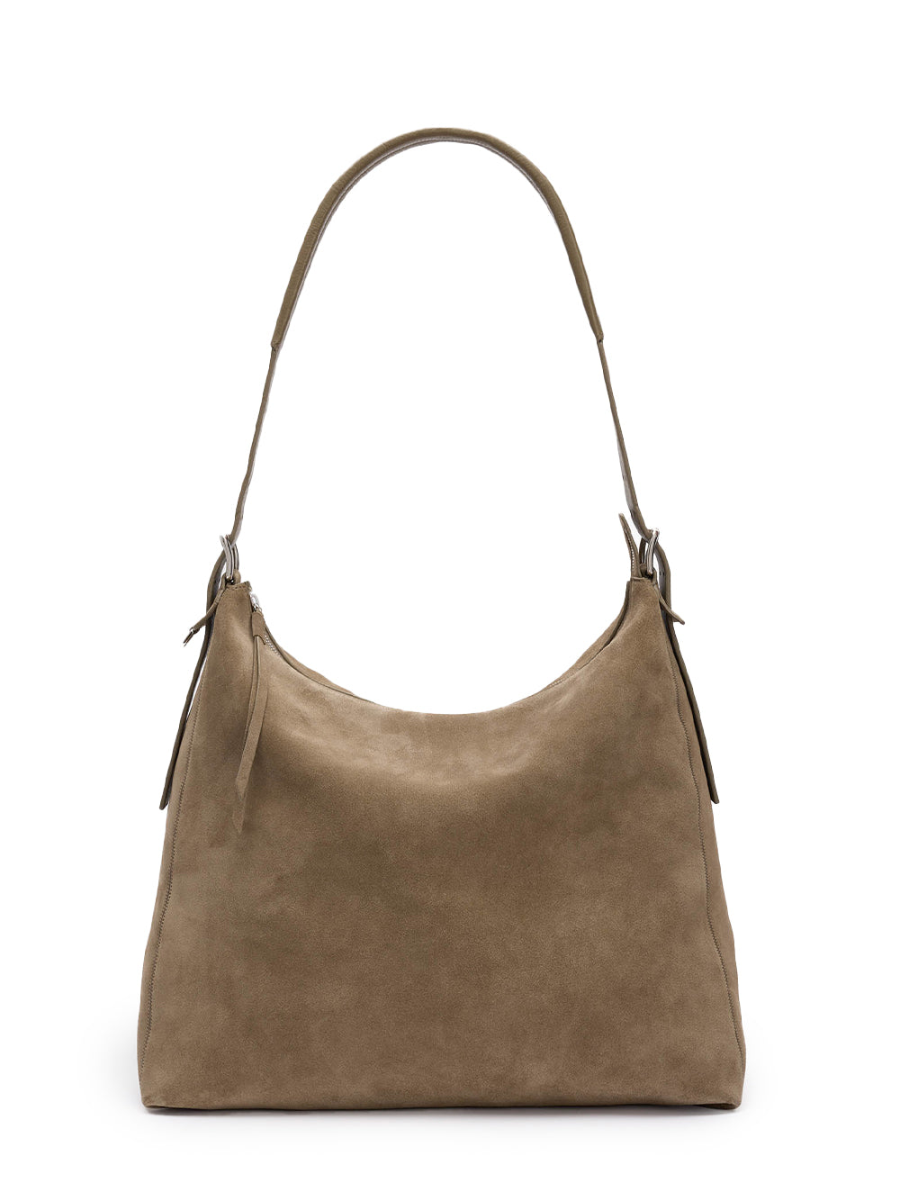 Belted Hobo Bag (Pebble)