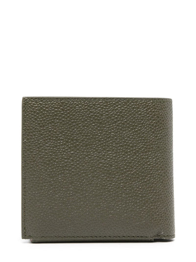 Bi-fold Leather Wallet (Dark Green)
