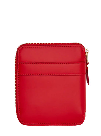 Big Bow Full Zip Around Wallet (Red)