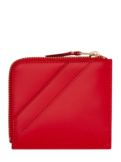 Big Bow Zip Around Wallet (Red)