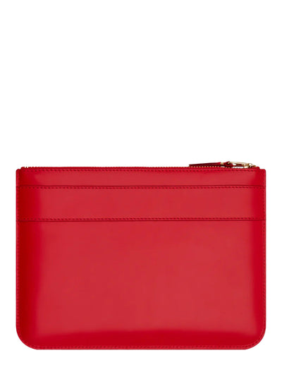 Big Bow Zip Pouch (Red)