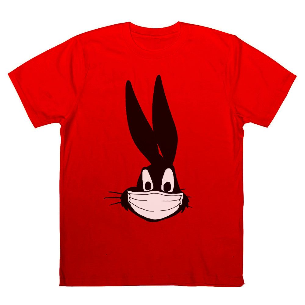 Bunny Mask T-Shirt (Red)