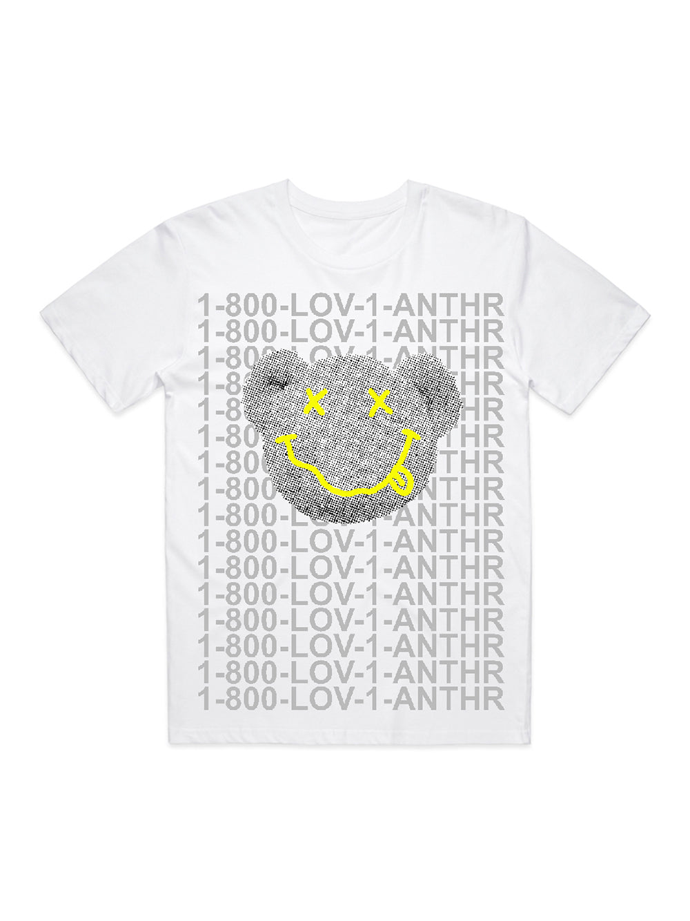 Teddy Smiley T-Shirt (White)