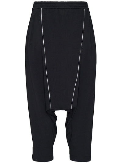 Bat Track Suit Pant In French Terry (Black)