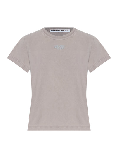 Blade Logo-Embossed Tee (Washed Oyster)