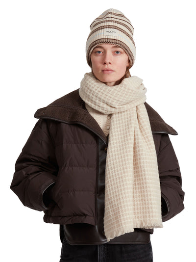 Blake Multi Stripe Beanie (Ivory Multi)