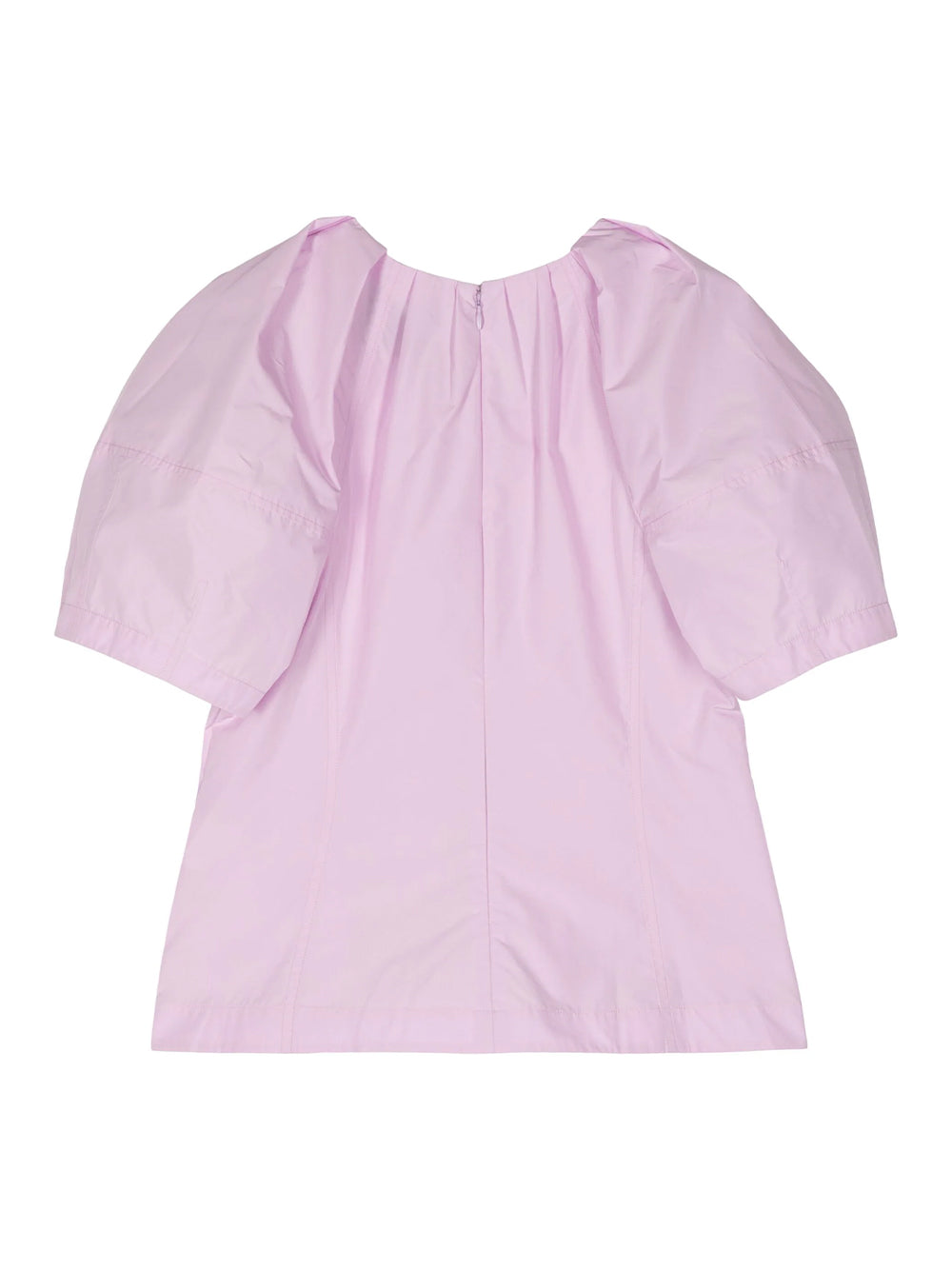 Bloom Sleeve Scoop Neck Top (Wisteria)