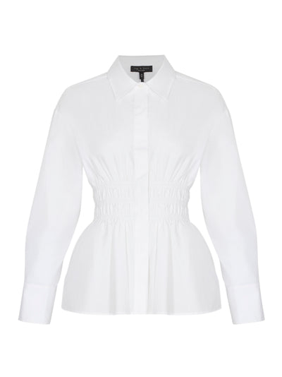 Blythe Poplin Shirt (White)
