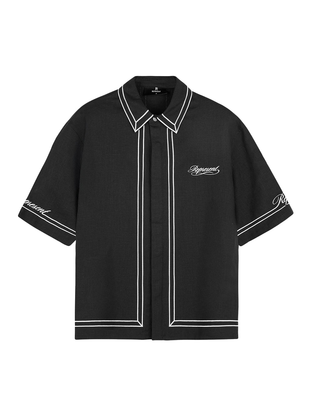 Border Shirt (Jet Black)