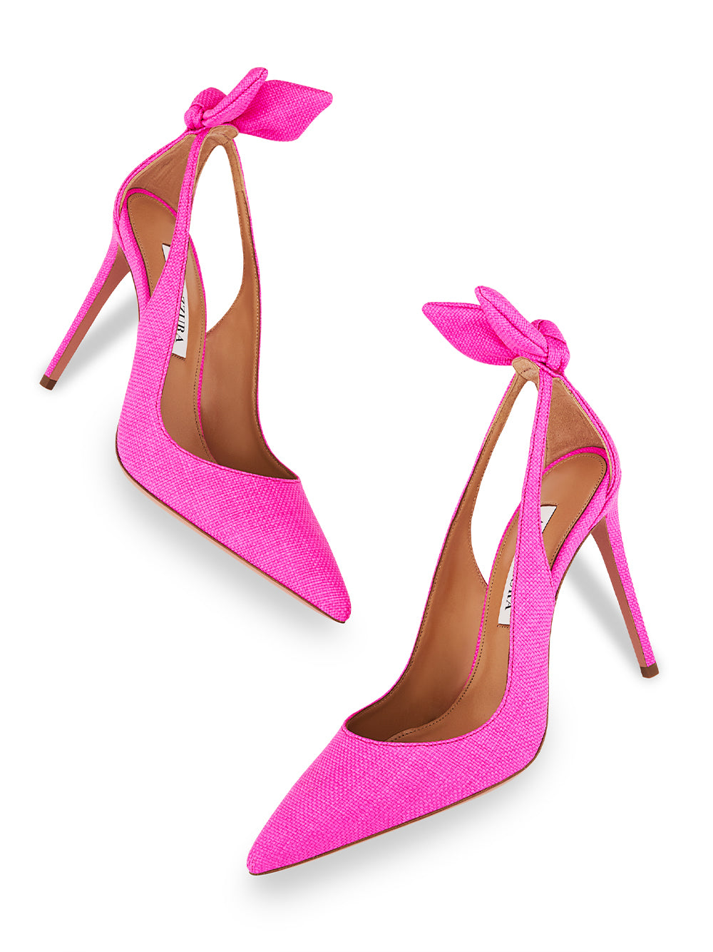 Bow Tie Pumps 105 (Ultra Pink)