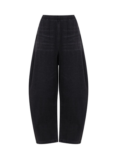 Brushed Denim Sweatpant (Faded Black)