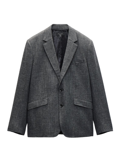 Butler Houndstooth Blazer (Black Gray)