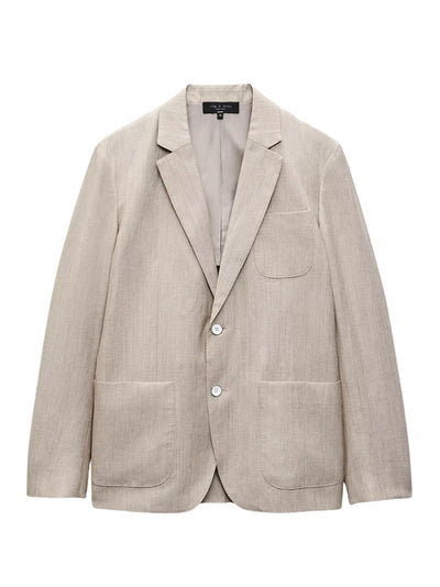Butler Wool-Blend Blazer (Beige)