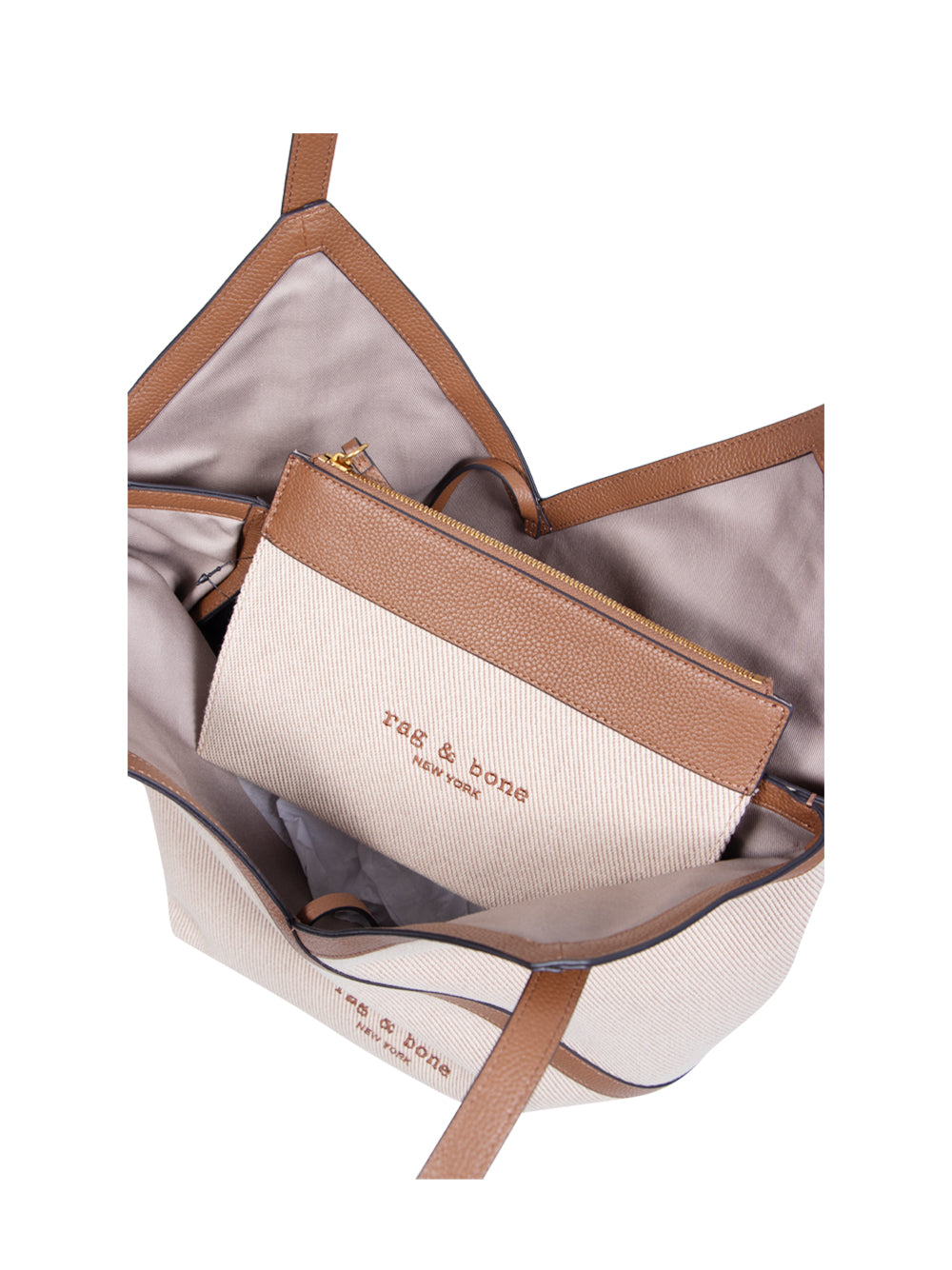 Alix Tote (Natural/Cognac)