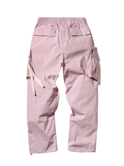 AECA Cargo Parachute Pants (Pink)