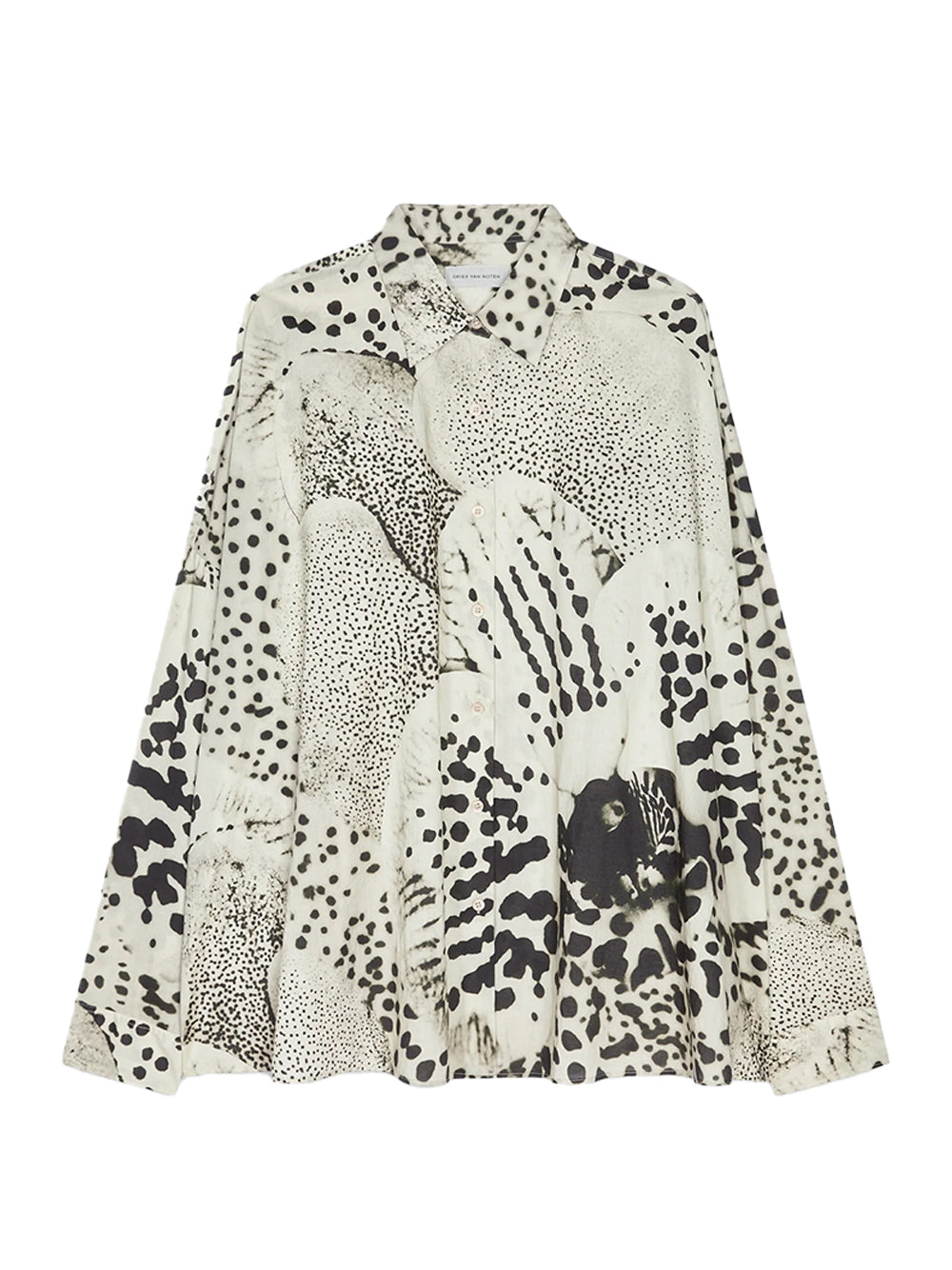 Cotton Cocoon Shirt (Black)