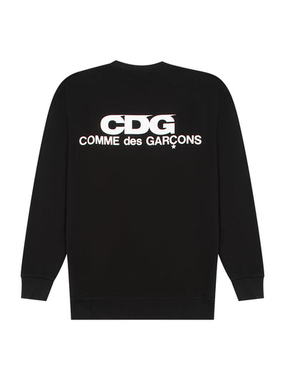 Logo Crew Neck Sweatshirt (Black)