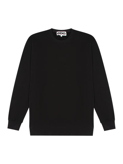 Logo Crew Neck Sweatshirt (Black)