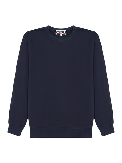 Logo Crew Neck Sweatshirt (Navy)