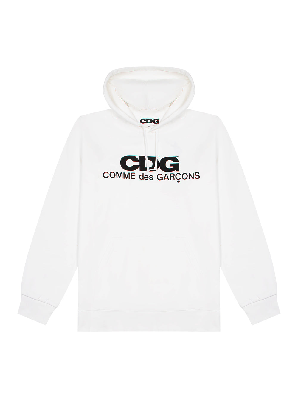 Logo Hooded Sweatshirt (White)