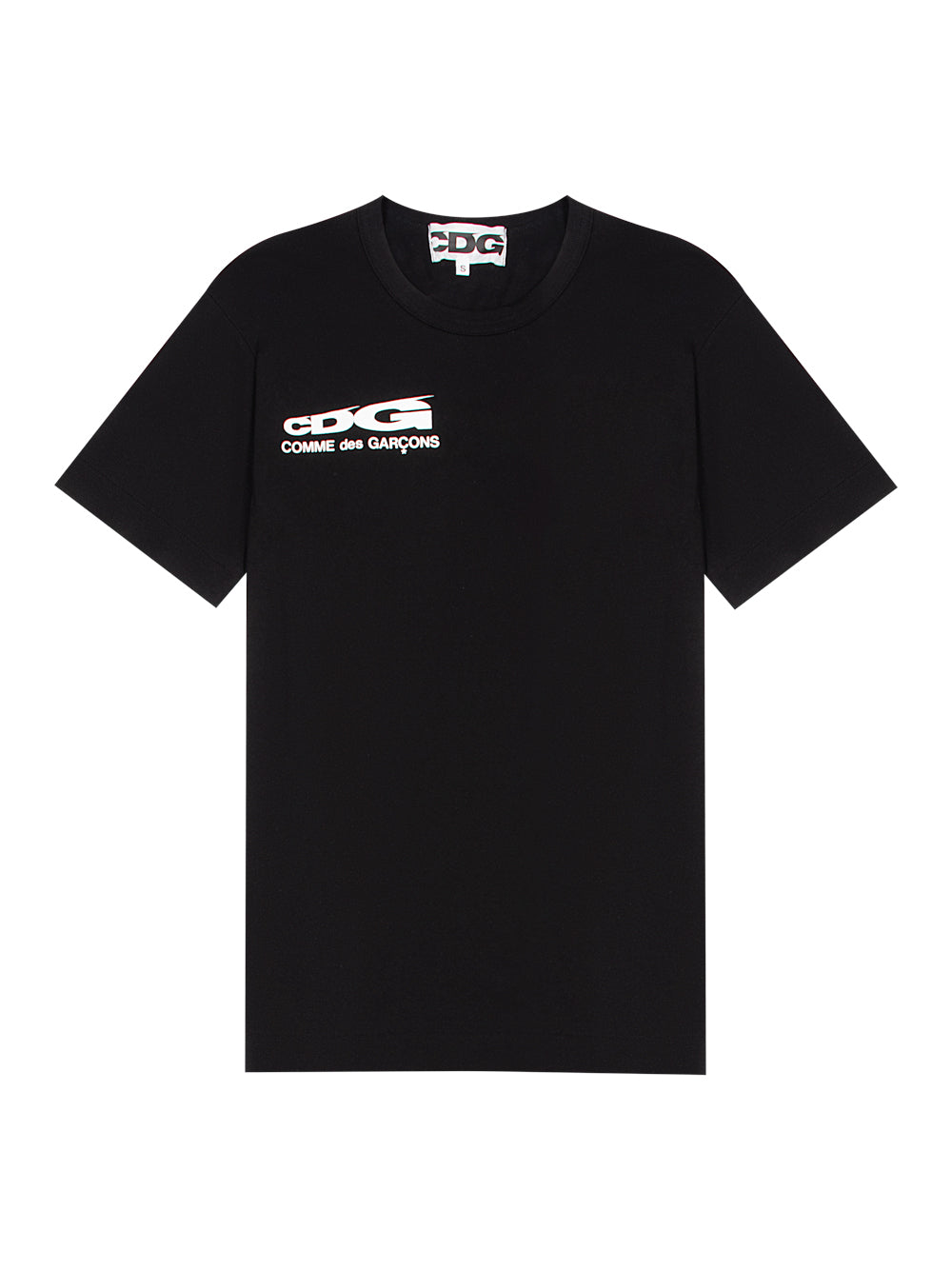 Print T-Shirt Cotton Jersey (Black)