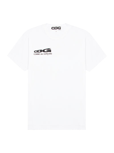 Print T-Shirt Cotton Jersey (White)