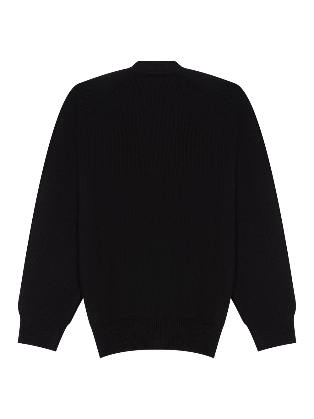 Rib Stitch Cardigan CDG Patch (Black)