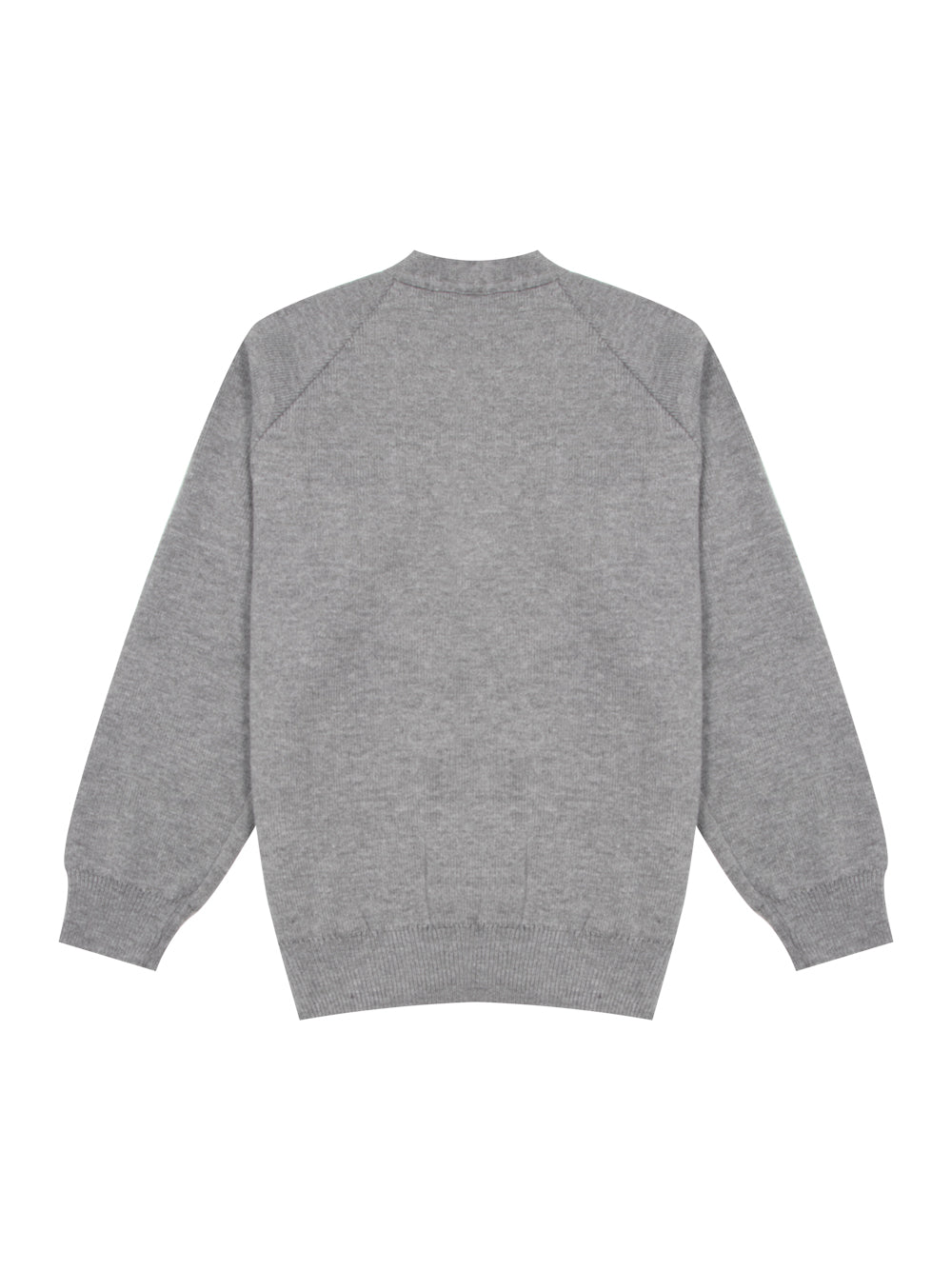 Rib Stitch Cardigan CDG Patch (Grey)