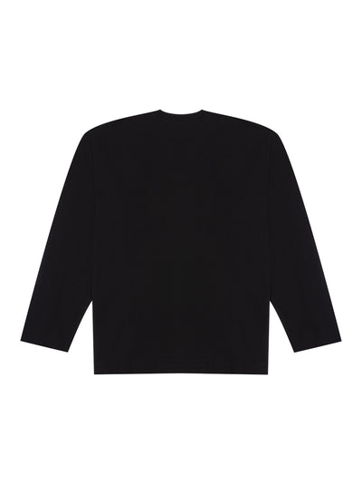 Small Logo Longsleeve T-Shirt (Black)