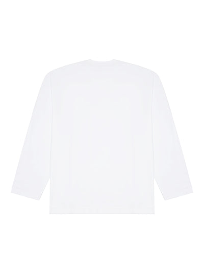 Small Logo Longsleeve T-Shirt (White)