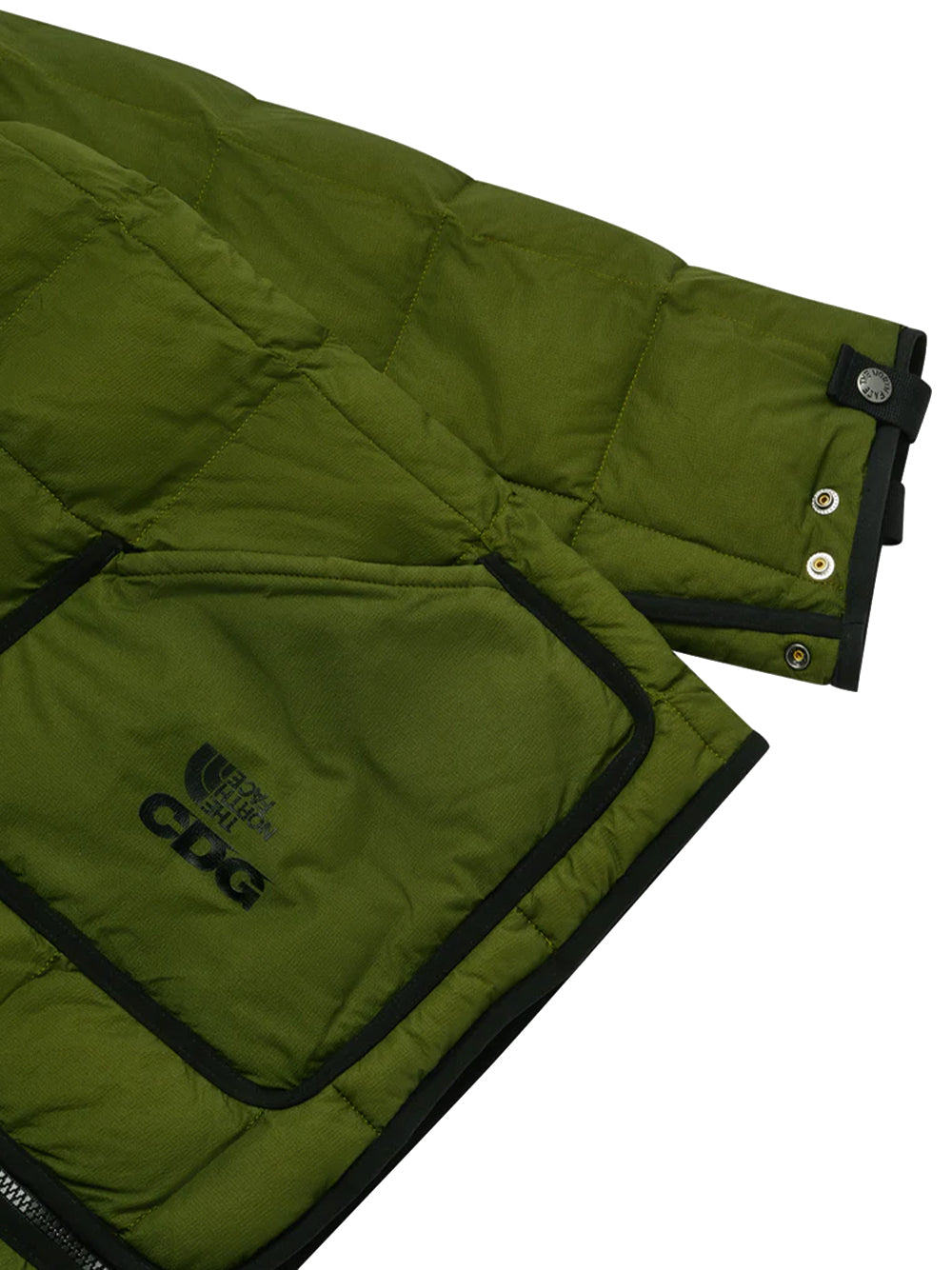 The North Face X CDG Belay Liner Jacket (Rocko Green)