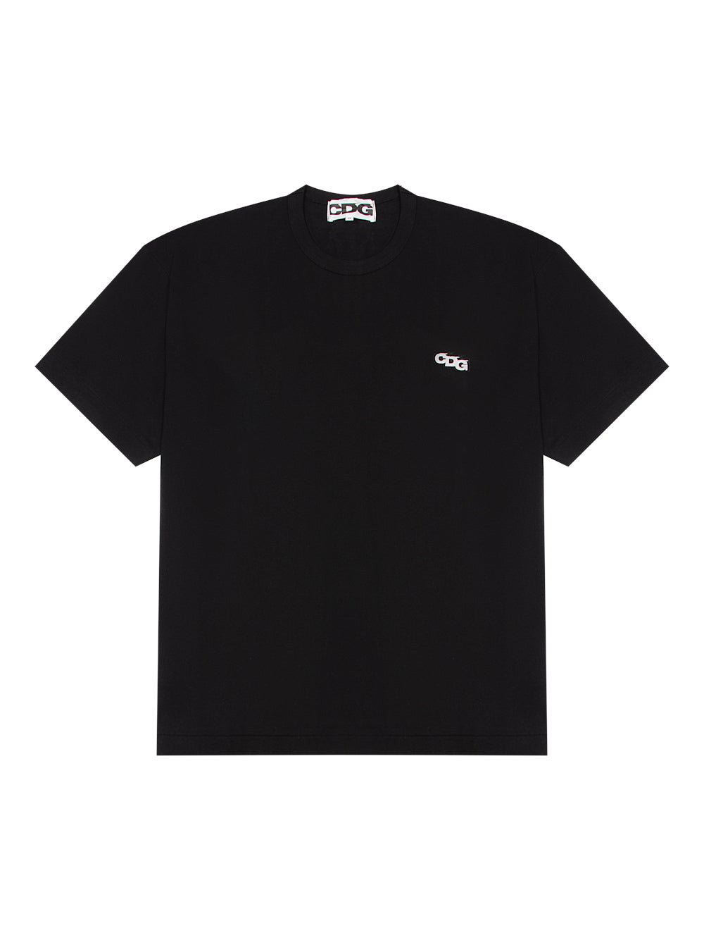 CDG Patch Oversized T-Shirt (Black)