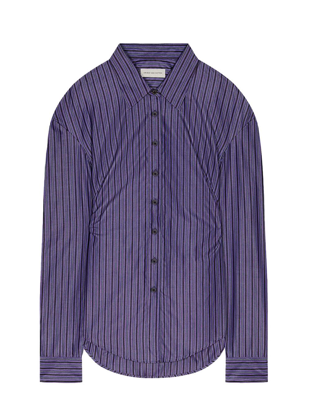 Tailored Belted Shirt Steel