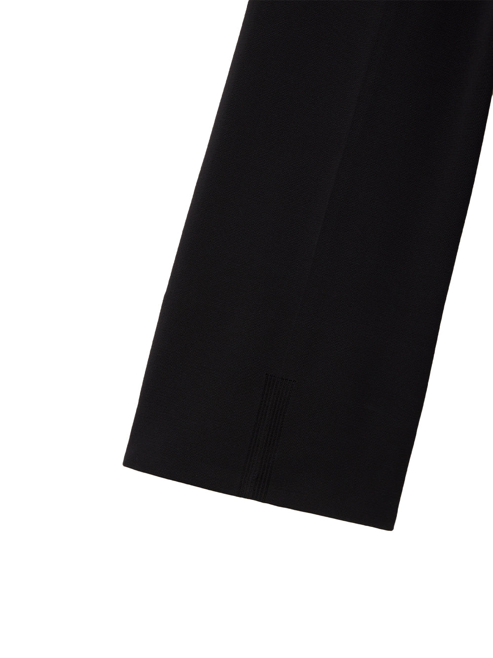 Milan Straight Pants (Black)