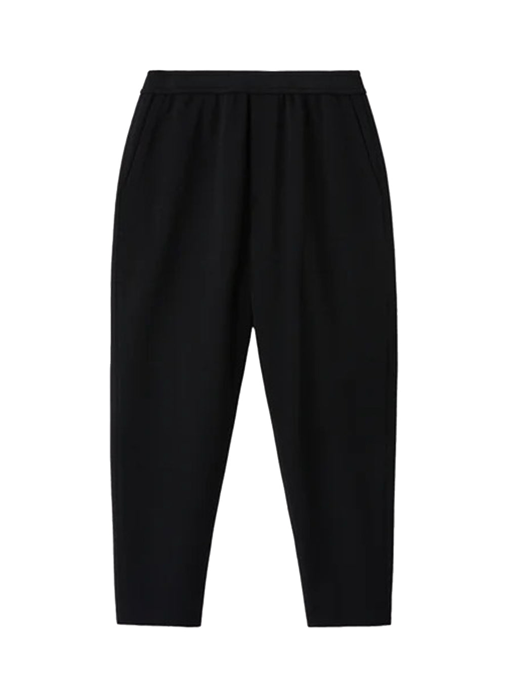 Tw Milan Rib Tapered Pants Black