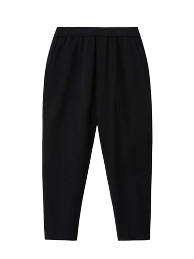 Tw Milan Rib Tapered Pants Black