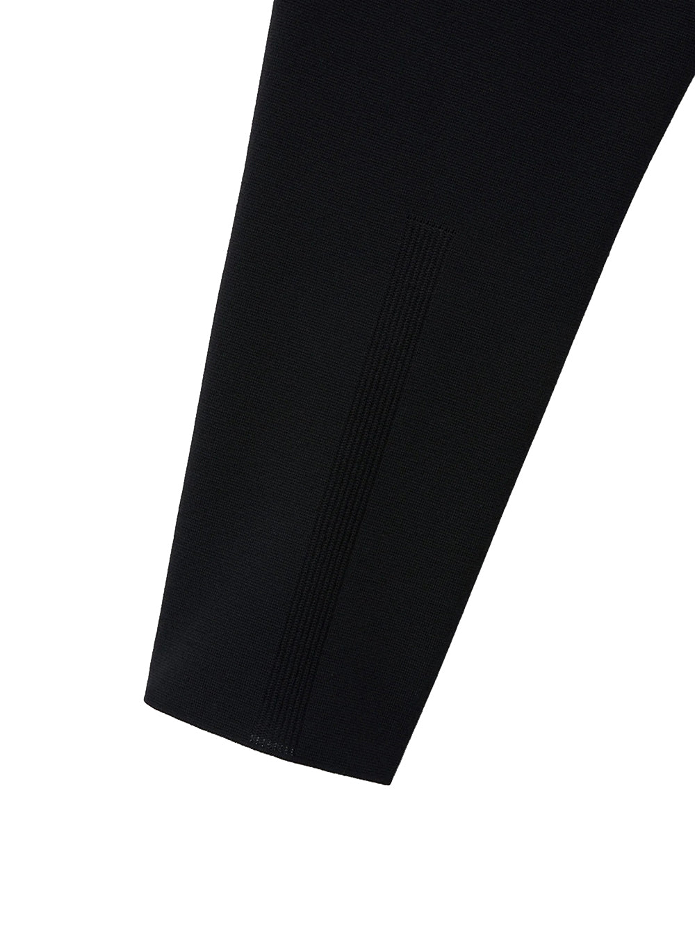 Tw Milan Rib Tapered Pants Black
