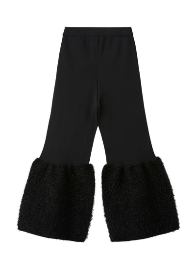 Pottery Luxe Bell Bottom Pants Black