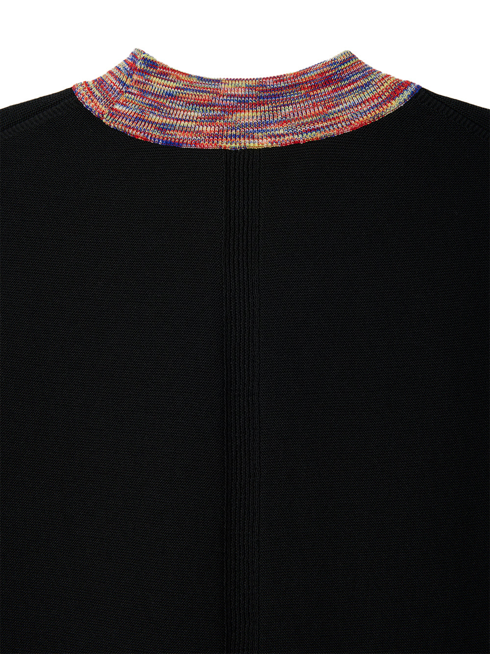 TC Garter Knikat Short Sleeve Tee Shirt ฺ(Black-Poppy Red Multi)