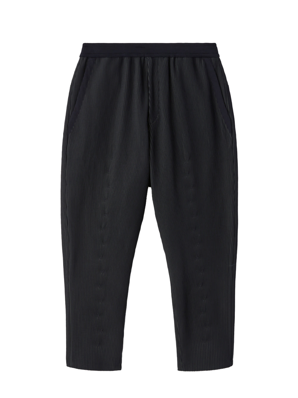 Soft Hypha Tapered Pants Smokey Black Multi